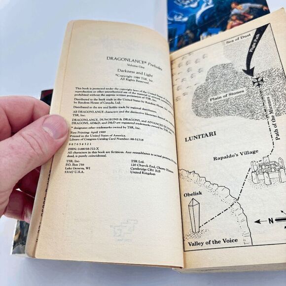 Dragonlance Darkness & LIght Day of Tempest Downfall Dawning of a New Age 1st1st - Picture 3 of 6